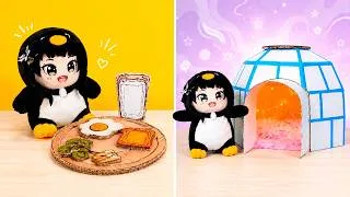 Thumbnail: 🏡 Gugu Gaga Is My Roommate! Comfy Cardboard DIYs for My Tiny Friend 💛✨