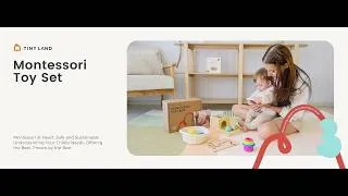 Thumbnail: Tiny Land Montessori Toy Set for Babies