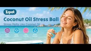 Thumbnail: Coconut Oil Squishy Coconut Oil Stress Ball Toys