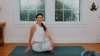 Thumbnail: Short Wake Up Flow - 15 Minute Morning Yoga #yoga #exercise #weightloss #fatloss🤩🤪