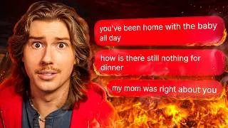 Thumbnail: Husbands Speedrunning Their Own Divorces