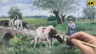 Thumbnail: Hyper-Realistic Shy Oil Painting: Step-by-Step Full Process Tutorial | Relaxing Art #cooyaart