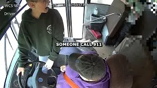 Thumbnail: Seventh-Grader Hailed as Hero for Saving School Bus From Crashing