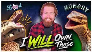 Thumbnail: My Realistic Reptile Bucket List! (I WILL Own These)