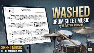 Thumbnail: Elevation Worship - WASHED | DRUM SHEET MUSIC