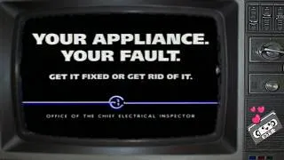 Thumbnail: OCEI Your Appliance Your Fault Faulty Lamp PSA 1997