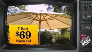 Thumbnail: McEwans Hardware Summer Sale Glasses Umbrella Paint Lattice Fly Strip Curtains Commercial 1997
