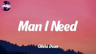 Thumbnail: Olivia Dean - Man I Need (lyrics)