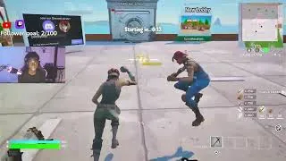Thumbnail: Playing Fortnite In Tilted Towers With Team Glazer! (I Sold)