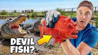 Thumbnail: I Bought The Scariest Fish for My Alligator Off The Web…