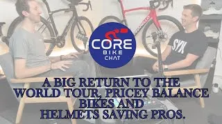 Thumbnail: A big return to the world tour, pricey balance bikes and helmets saving pros.