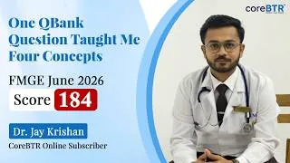 Thumbnail: Started Preparation in 3rd Year, Cleared FMGE in First Attempt - Dr Jay Kishan