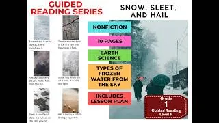 Thumbnail: Snow, Sleet, and Hail Read Aloud | Grade 1 Guided Reading Level H