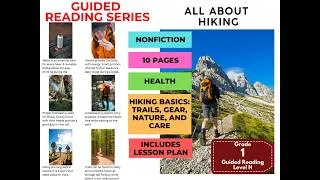 Thumbnail: All About Hiking | Level H Guided Reading for Grade 1