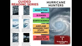 Thumbnail: Grade 1 Guided Reading Level H - Hurricane Hunters (with Lesson Plan)