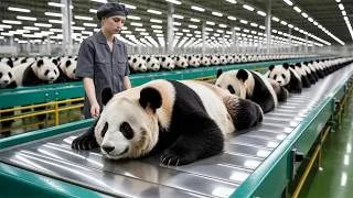 Thumbnail: Inside the Panda Leather Factory — How Rare Black and White Panda Leather Becomes Luxury Bags