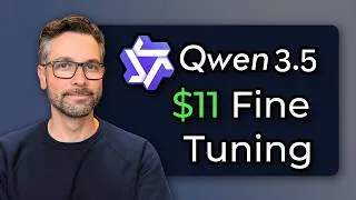 Thumbnail: Fine-Tuning Qwen 3.5 for $11 on a Rented GPU
