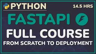 Thumbnail: Python FastAPI Tutorial: Full Course for Beginners - Build a Full-Stack Web App