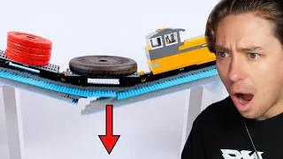 Thumbnail: Lego Bridge vs 100lb Train?!