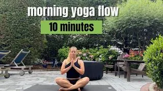 Thumbnail: 10 Min Morning Yoga Flow | Cori Dom Yoga