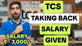 Thumbnail: TCS Shocking Negative Salary SLIP 😱 Money Back Force Corporate Trap EXPOSED