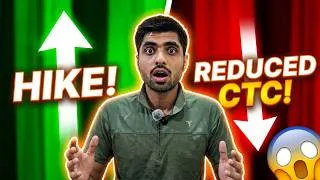 Thumbnail: TCS Reduced CTC 2026 😱 REAL Reason Behind Negative HIKE Latest Update