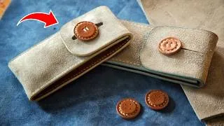 Thumbnail: These Handmade Buttons are 100% Leather!