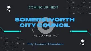 Thumbnail: Somersworth City Council Meeting on July 13, 2026 in City Council Chambers