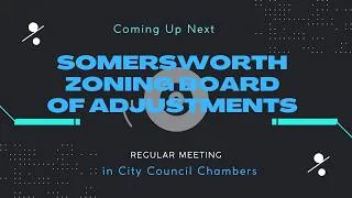 Thumbnail: Zoning Board of Adjustments July 9, 2026