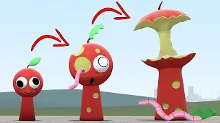Thumbnail: EVOLUTION OF NEW APPLE SPRUNKI OC in Garry's Mod
