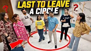 Thumbnail: LAST TO LEAVE IN A CIRCLE CHALLENGE // IN OUT FOR 50K PRISE // MOST FUNNY VLOG OF THE DAY