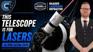 Thumbnail: This Telescope is for Lasers - Baader Planetarium at SPIE Astro 2026