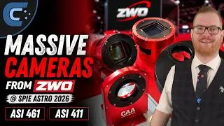 Thumbnail: Massive Cameras from ZWO @ SPIE Astro 2026