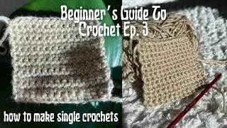 Thumbnail: ABSOLUTE Beginner Crochet Tutorial | Single Crochet