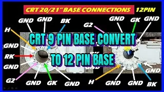 Thumbnail: Crt base full details || crt base || crt 9 pin base replace to 12 pin base