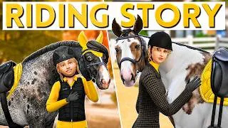 Thumbnail: My Horse Riding Story || Sims 4 Realistic Roleplay