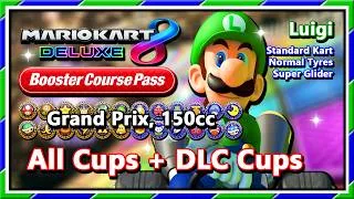 Thumbnail: Mario Kart 8 Deluxe - Grand Prix | All Cups + DLC | 150cc | Luigi (3-Star Rank)