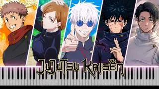 Thumbnail: JUJUTSU KAISEN All Endings 1-5 on Piano [FREE MIDI]