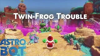 Thumbnail: Astro Bot PS5 Twin Frog Trouble Gameplay Walkthrough | No Commentary 4K 60FPS