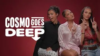 Thumbnail: The ‘Descendants’ Cast Spill on Disney Icons, Crushes & Celebrity Texts | Cosmo Goes Deep