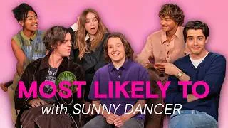 Thumbnail: Playing "Most Likely To" with the Sunny Dancer Cast | Cosmopolitan UK