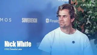 Thumbnail: Cosmos x Finality | Sovereign Day Ep. 2 — Nick White on Celestia, Block Space, and the Path to PMF
