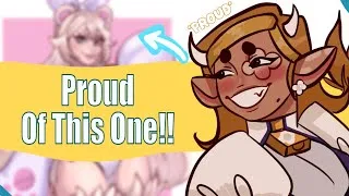 Thumbnail: Drawing Vtubers...But It's In My Style!