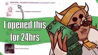 Thumbnail: Still Charging $2 For Commissions...Here's What Happened! | Art Challenge