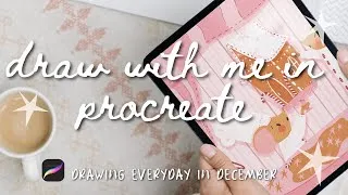 Thumbnail: draw with me in procreate | calming, no talking
