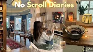 Thumbnail: No Scroll Diaries 📵┃ solo date in york, cosy baking & screen swaps