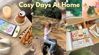 Thumbnail: Cosy Days At Home🎧☕┃ catch up, summer walks & revisiting my favourite hobbies