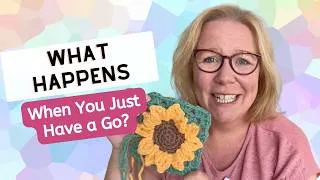 Thumbnail: I Had an Idea… So I Crocheted It! 🌻 | Behind the Scenes