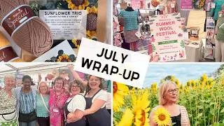 Thumbnail: July Crochet Catch-Up ☀️ Yarn Festivals, New Pattern Success & Autumn Crochet Plans