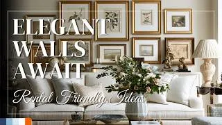 Thumbnail: Renter-Friendly Wall Decor with Artistic Grandeur 🖼️ Easy Ideas for a Personalized Elegant Home